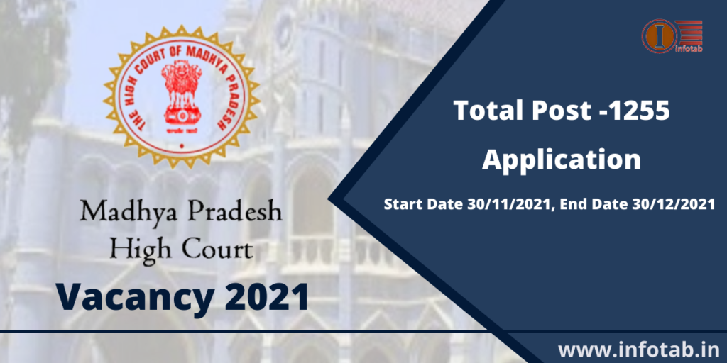 Mp high court vacancy 2021